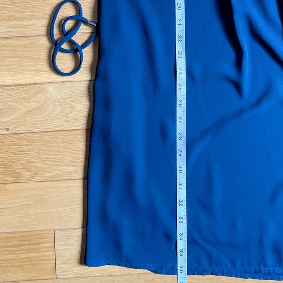 RW & Co Navy Shift Dress - Medium - Flattering Sleeveless Classy Dress - Picture 6 of 6